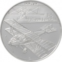 100. výročí sestrojení prvního letounu československé výroby Bohemia B-5, PROOF (200) - pamětní stříbrná mince – šperky od krasne-klenoty.cz:
