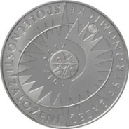 100. výročí založení České astronomické společnosti, PROOF (200) - pamětní stříbrná mince